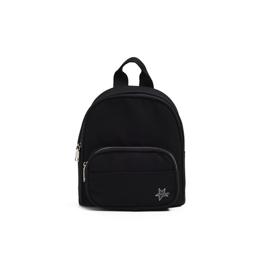 Cropp - Mały czarny plecak - czarny ze sklepu Cropp w kategorii Plecaki - zdjęcie 170707424