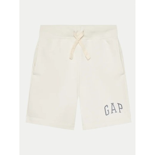 Gap Szorty sportowe 875152-04 Écru Regular Fit Gap 12Y MODIVO