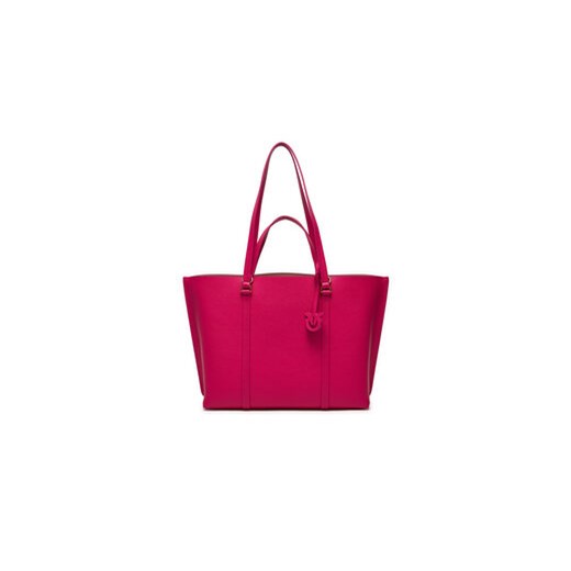Pinko Torebka Carrie Shopper Bag . PE 24 PLTT 102832 A1LF Różowy ze sklepu MODIVO w kategorii Torby Shopper bag - zdjęcie 170712861