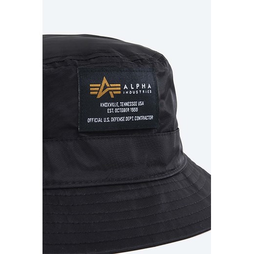Alpha Industries kapelusz bawełniany VLC Cap kolor czarny bawełniany Alpha Industries ONE ANSWEAR.com