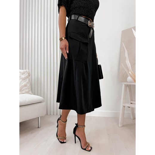 spódnica elisabeth czarna m/38 ze sklepu UBRA w kategorii Spódnice - zdjęcie 170715311
