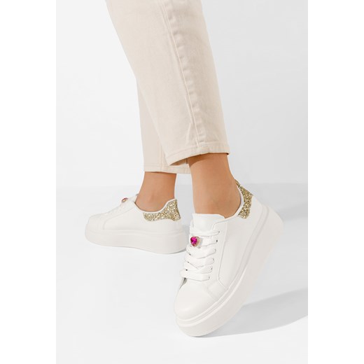 Białe sneakersy damskie Izveora V1 Zapatos 41 Zapatos