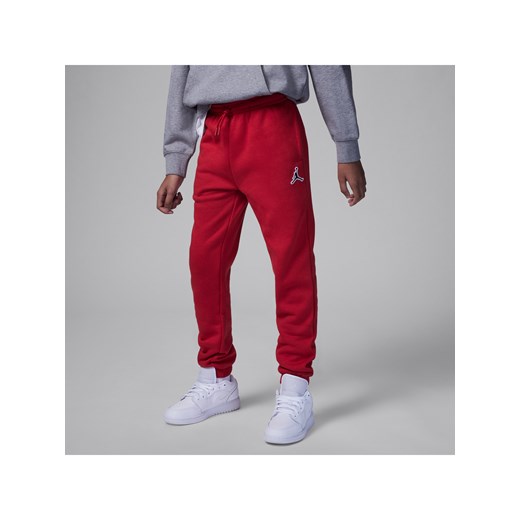 Spodnie Jordan dla dużych dzieci (chłopców) - Czerwony Jordan M Nike poland