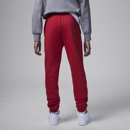 Spodnie Jordan dla dużych dzieci (chłopców) - Czerwony Jordan XL Nike poland