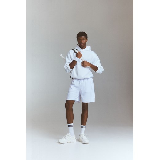 H & M - Sportowe szorty z siateczki DryMove - Biały H & M M H&M