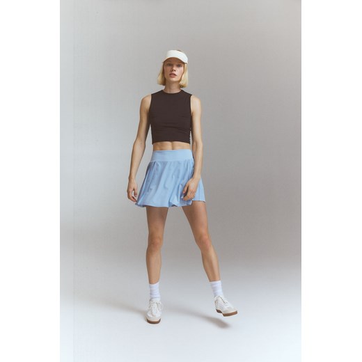 H & M - Plisowana spódnica tenisowa DryMove - Niebieski ze sklepu H&M w kategorii Spódnice - zdjęcie 170717282