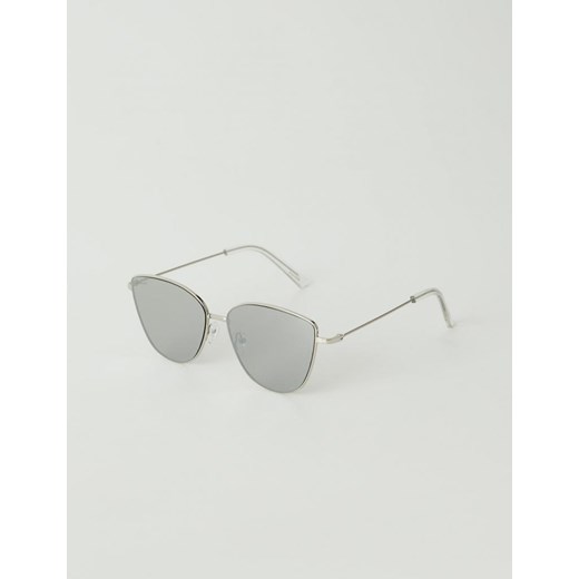 Okulary BETHEN Srebrny - ze sklepu Diverse w kategorii Okulary przeciwsłoneczne damskie - zdjęcie 170718513