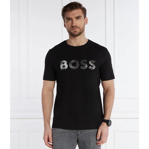 T-shirt męski BOSS HUGO z krótkim rękawem 