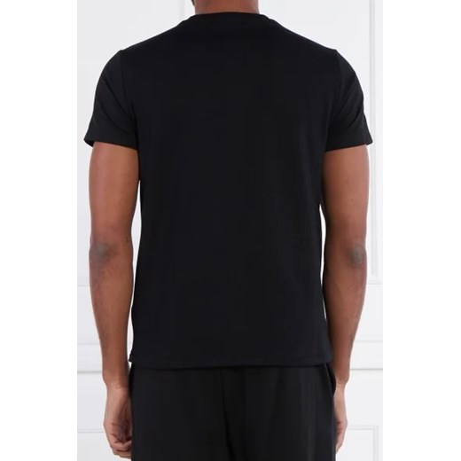 T-shirt męski Polo Ralph Lauren czarny na lato z krótkimi rękawami