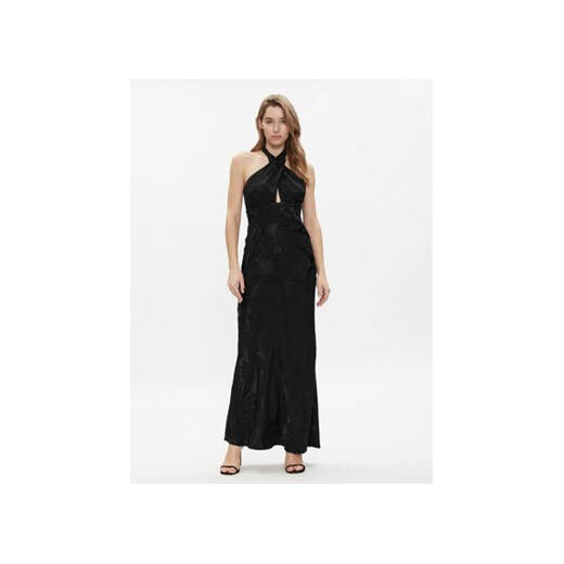 Guess Sukienka wieczorowa Sl Aubree W4GK60 WFDF0 Czarny Regular Fit ze sklepu MODIVO w kategorii Sukienki - zdjęcie 170719353