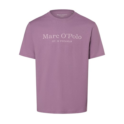 Marc O'Polo Koszulka męska Mężczyźni Bawełna lila nadruk ze sklepu vangraaf w kategorii T-shirty męskie - zdjęcie 170719734