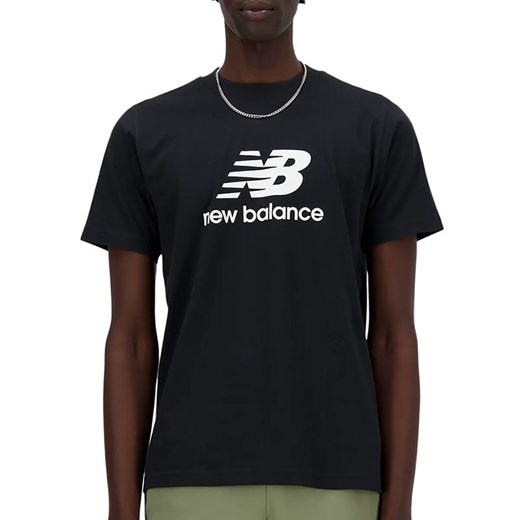 Koszulka New Balance MT41502BK - czarna ze sklepu streetstyle24.pl w kategorii T-shirty męskie - zdjęcie 170720020