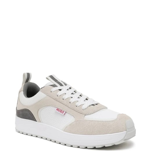 HUGO Sneakersy Cilan_Tenn_mesd | z dodatkiem skóry 44 promocyjna cena Gomez Fashion Store