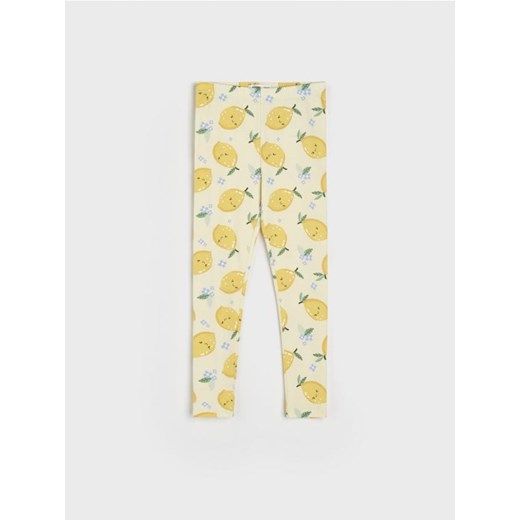 Sinsay - Legginsy - żółty ze sklepu Sinsay w kategorii Spodnie dziewczęce - zdjęcie 170721850
