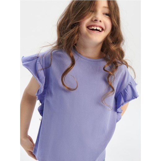 Sinsay - Koszulka - niebieski ze sklepu Sinsay w kategorii Bluzki dziewczęce - zdjęcie 170721900