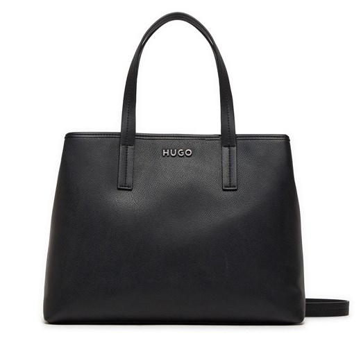 Torebka Hugo Chris Satchel R. 50516680 Black 001 ze sklepu eobuwie.pl w kategorii Kuferki - zdjęcie 170722580