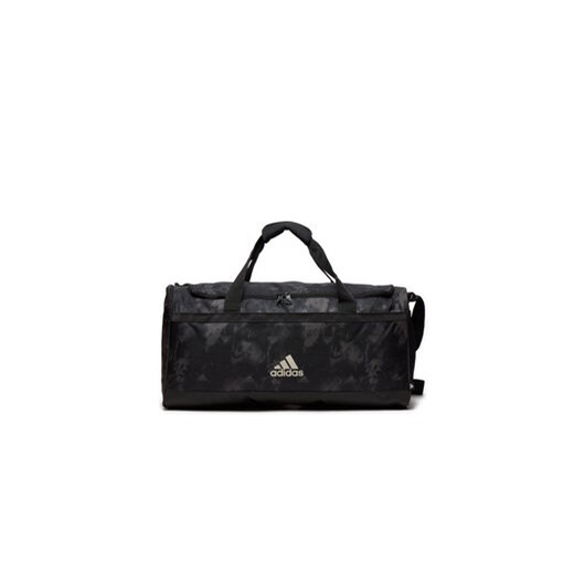 adidas Torba Linear Graphic Duffel Medium IS3784 Czarny ze sklepu MODIVO w kategorii Torby sportowe - zdjęcie 170726132