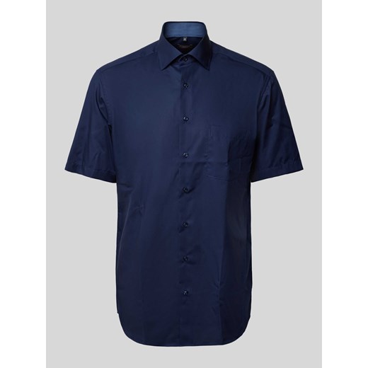 Koszula biznesowa o kroju modern fit z rękawem o dł. 1/2 ze sklepu Peek&Cloppenburg  w kategorii Koszule męskie - zdjęcie 170727043