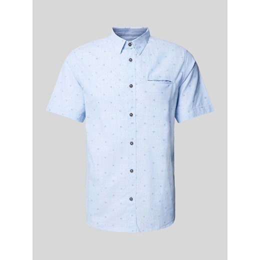 Koszula casualowa o kroju regular fit ze wzorem na całej powierzchni ze sklepu Peek&Cloppenburg  w kategorii Koszule męskie - zdjęcie 170727114