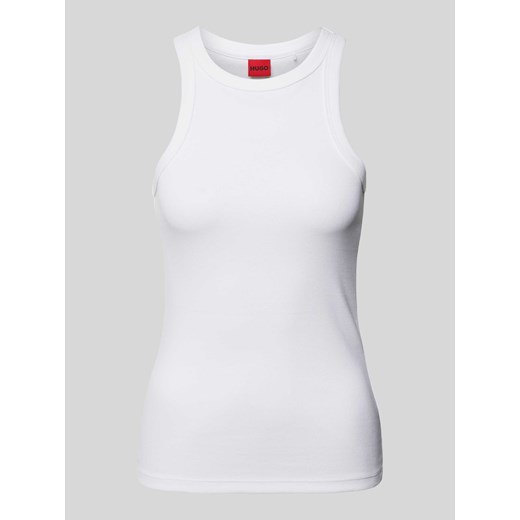 Top z efektem prążkowania model ‘THE PLAIN’ ze sklepu Peek&Cloppenburg  w kategorii Bluzki damskie - zdjęcie 170727210