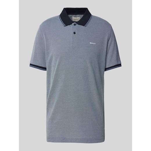 Koszulka polo o kroju slim fit z wyhaftowanym logo ze sklepu Peek&Cloppenburg  w kategorii T-shirty męskie - zdjęcie 170727462