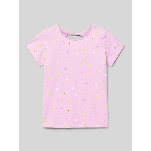 T-shirt z wzorem na całej powierzchni ze sklepu Peek&Cloppenburg  w kategorii Bluzki dziewczęce - zdjęcie 170727613