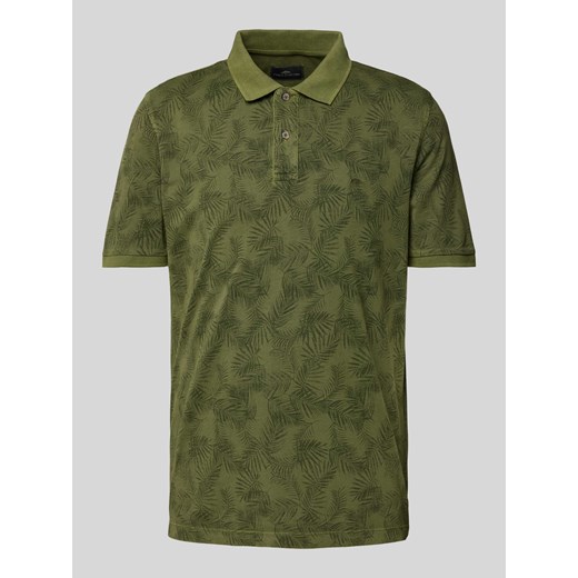 Koszulka polo o kroju regular fit z nadrukiem na całej powierzchni ze sklepu Peek&Cloppenburg  w kategorii T-shirty męskie - zdjęcie 170727681