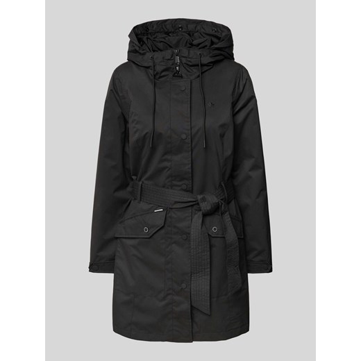 Płaszcz z listwą z zatrzaskami model ‘Lauren’ ze sklepu Peek&Cloppenburg  w kategorii Płaszcze damskie - zdjęcie 170727744