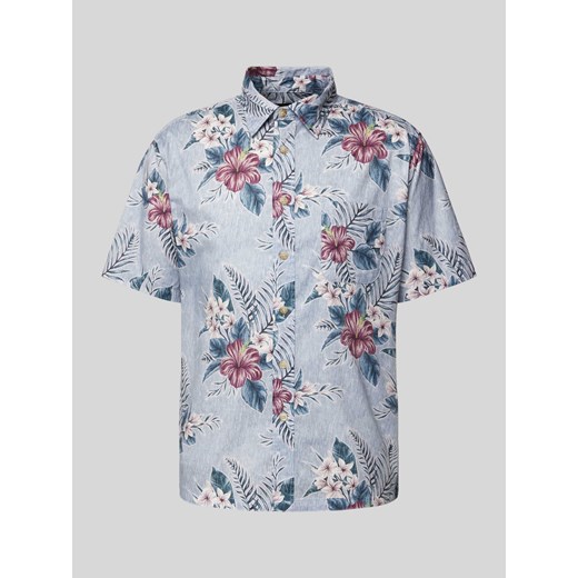 Koszula casualowa regular fit z kołnierzykiem typu kent ze sklepu Peek&Cloppenburg  w kategorii Koszule męskie - zdjęcie 170727750