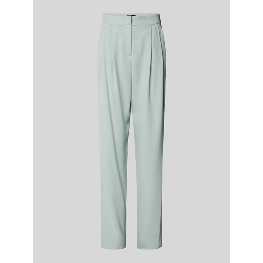 Spodnie materiałowe z fakturowanym wzorem ze sklepu Peek&Cloppenburg  w kategorii Spodnie damskie - zdjęcie 170727854