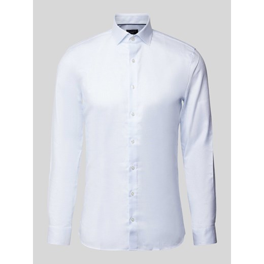 Koszula biznesowa o kroju super slim fit ze wzorem w kratę model ‘Royal’’ ze sklepu Peek&Cloppenburg  w kategorii Koszule męskie - zdjęcie 170728131