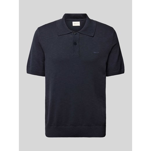 Koszulka polo w jednolitym kolorze ze sklepu Peek&Cloppenburg  w kategorii T-shirty męskie - zdjęcie 170728493