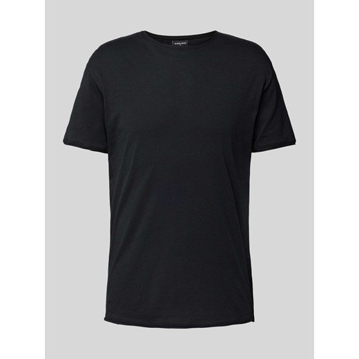 T-shirt o prostym kroju z efektem melanżu ze sklepu Peek&Cloppenburg  w kategorii T-shirty męskie - zdjęcie 170728601