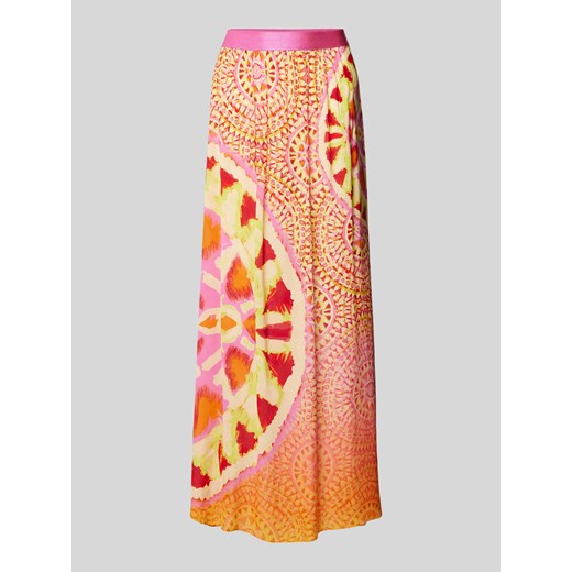 Długa spódnica z efektem batiku ze sklepu Peek&Cloppenburg  w kategorii Spódnice - zdjęcie 170728661