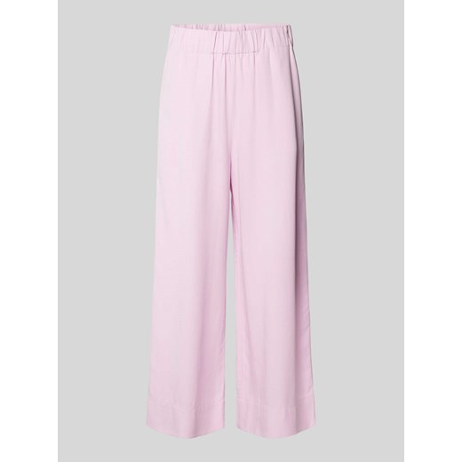 Spodnie o skróconym kroju regular fit ze sklepu Peek&Cloppenburg  w kategorii Spodnie damskie - zdjęcie 170728684
