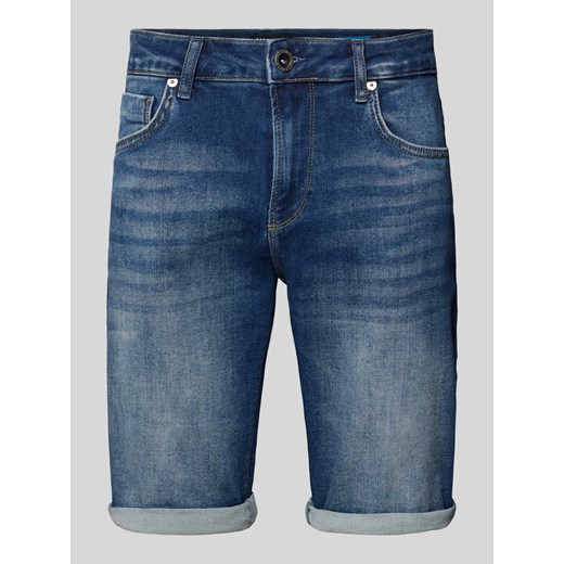 Szorty jeansowe z 5 kieszeniami model ‘FLORIDA’ ze sklepu Peek&Cloppenburg  w kategorii Spodenki męskie - zdjęcie 170728751