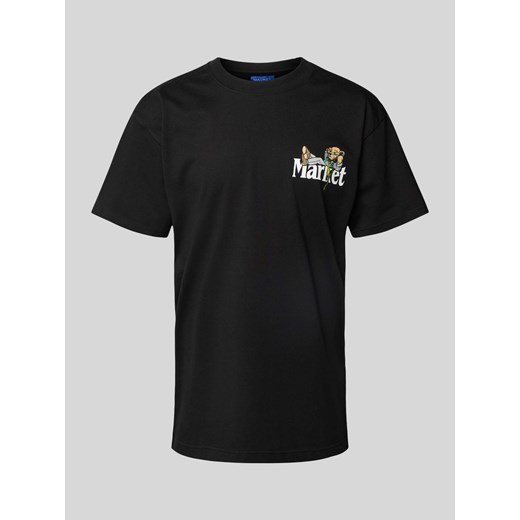 T-shirt z okrągłym dekoltem model 'BETTER CALL BEAR’ ze sklepu Peek&Cloppenburg  w kategorii T-shirty męskie - zdjęcie 170729103