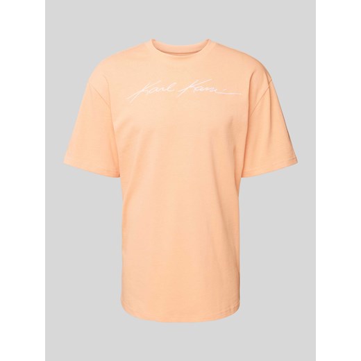 T-shirt z okrągłym dekoltem ze sklepu Peek&Cloppenburg  w kategorii T-shirty męskie - zdjęcie 170729560