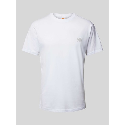 T-shirt z nadrukiem z logo ze sklepu Peek&Cloppenburg  w kategorii T-shirty męskie - zdjęcie 170729750