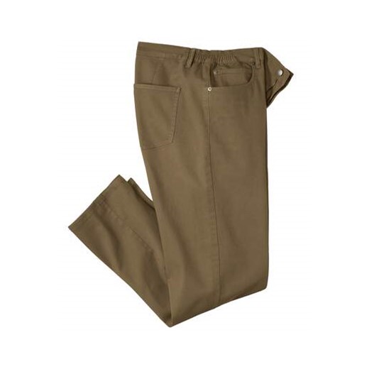 Spodnie regular z półelastyczną talią ze sklepu Atlas For Men w kategorii Spodnie męskie - zdjęcie 170730163