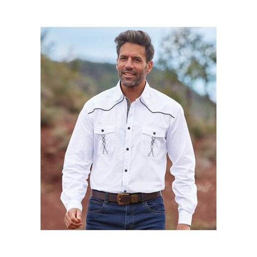 Popelinowa koszula Arizona ze sklepu Atlas For Men w kategorii Koszule męskie - zdjęcie 170730191