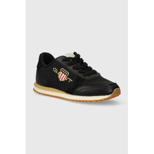 Gant sneakersy Beja kolor czarny 28537669.G00 ze sklepu ANSWEAR.com w kategorii Buty sportowe damskie - zdjęcie 170733713