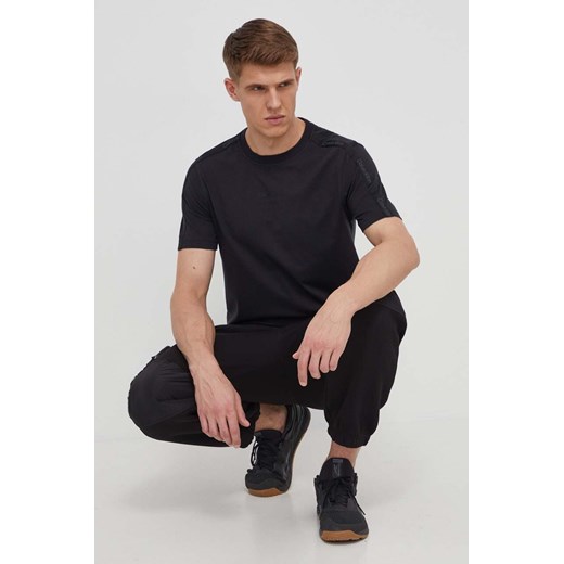 Calvin Klein Performance t-shirt męski kolor czarny gładki ze sklepu ANSWEAR.com w kategorii T-shirty męskie - zdjęcie 170734214