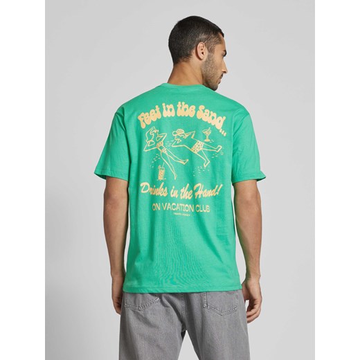 T-shirt z okrągłym dekoltem model ‘Beach Day’ On Vacation S Peek&Cloppenburg 