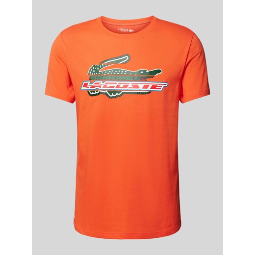 T-shirt z nadrukiem z logo ze sklepu Peek&Cloppenburg  w kategorii T-shirty męskie - zdjęcie 170737033