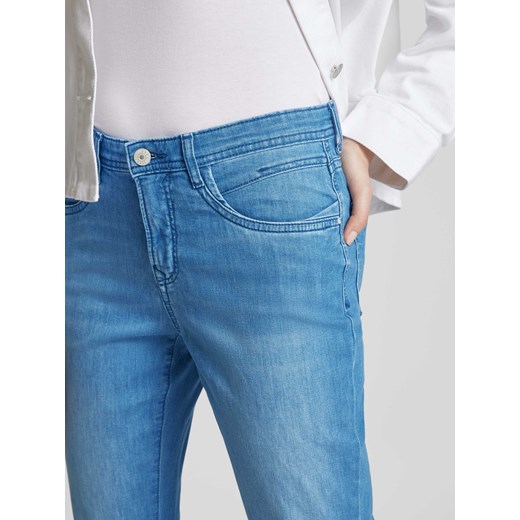 Jeansy z prostą nogawką i wpuszczanymi kieszeniami model ‘STYLE.CAROLA’ 44 Peek&Cloppenburg 