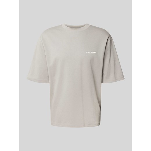 T-shirt z detalem z logo ze sklepu Peek&Cloppenburg  w kategorii T-shirty męskie - zdjęcie 170737054