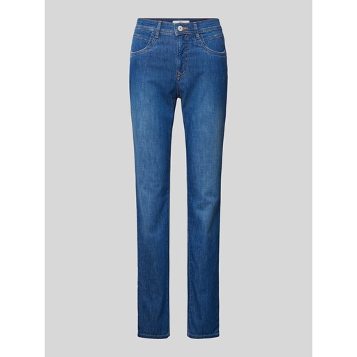 Jeansy o kroju slim fit ze szlufkami na pasek model ‘STYLE.MARY’ ze sklepu Peek&Cloppenburg  w kategorii Jeansy damskie - zdjęcie 170737104