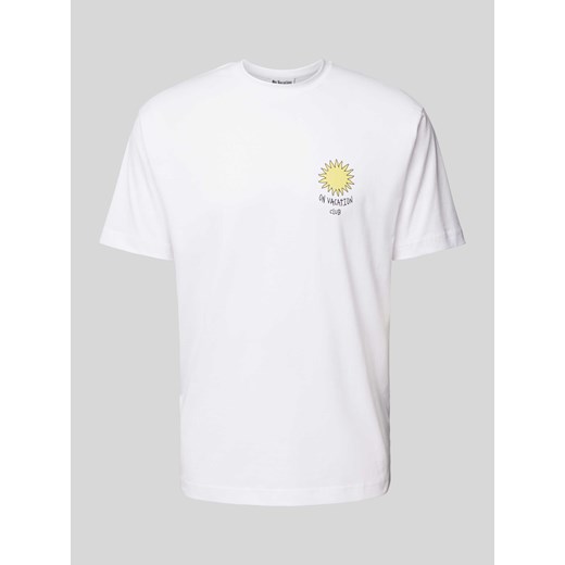 T-shirt z okrągłym dekoltem model ‘Another day in Paradise’ ze sklepu Peek&Cloppenburg  w kategorii T-shirty męskie - zdjęcie 170737144