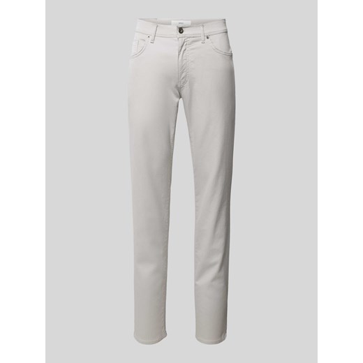 Spodnie materiałowe o kroju flex fit z 5 kieszeniami model ‘CADIZ’ ze sklepu Peek&Cloppenburg  w kategorii Spodnie męskie - zdjęcie 170737363